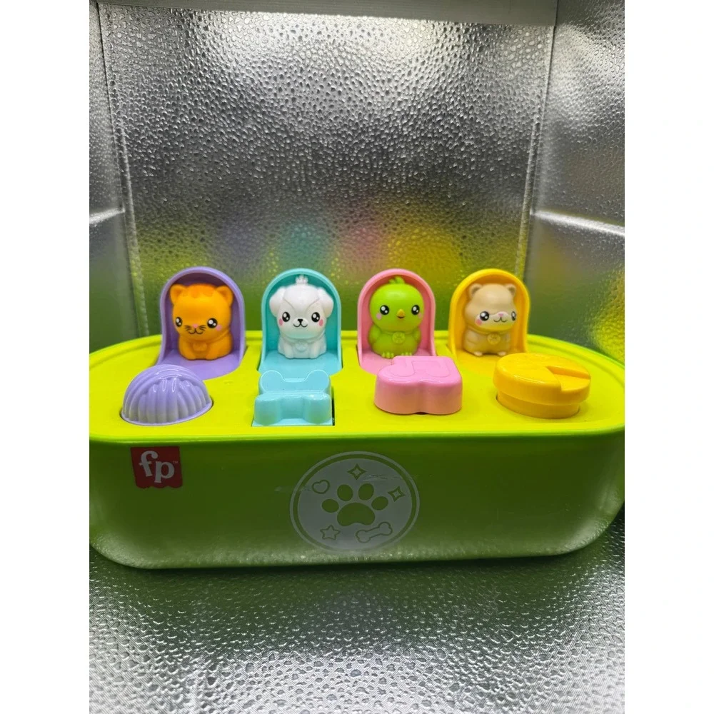 Fisher Price Hide and Peek Pop Up Animal Activity Toy JDL66 Green Baby Toddler
